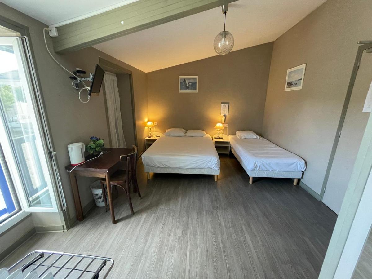 Logis Hotel Le Terminus Bourcefranc Bagian luar foto